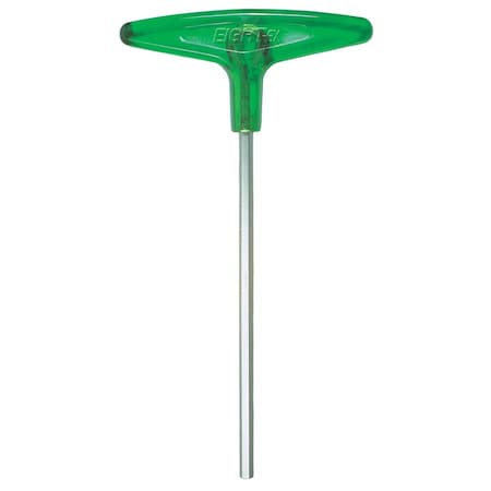 Eight Tool HEX KEY T-HANDLE LONG, 1/8INCH X 168MM GRN 018-1/8